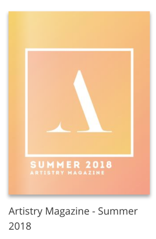 Artistry Magazine first summer edition -Artistry Magazine